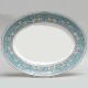 Wedgwood Florentine Turquoise Platter no medalion 13.75"