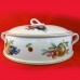 Wedgwood Fruit Sprays Covered Casserole 12" long Oval