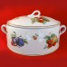 Wedgwood Fruit Sprays Covered Casserole 12" long Oval