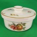 Wedgwood Fruit Sprays Covered Sugar 2.75" tall