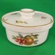Wedgwood Fruit Sprays Covered Sugar 2.75" tall