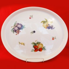Wedgwood Fruit Sprays Oval Roaster 13.5" long