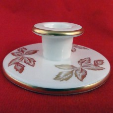 Wedgwood Gold Tonkin Candlestick short 1.25 high