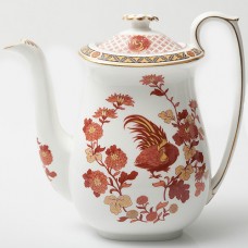 Wedgwood Golden Cockerel Coffee Pot 7.12" tall