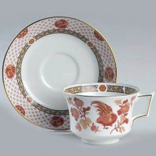 Wedgwood Golden Cockerel Cup & Saucer