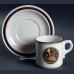 Wedgwood Mikado Brown Cup and Saucer