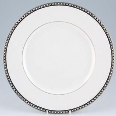 Wedgwood Ulander Black R4407 DINNER PLATE 10.75"
