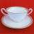 Wedgwood Ulander Gold Cream Soup & Stand
