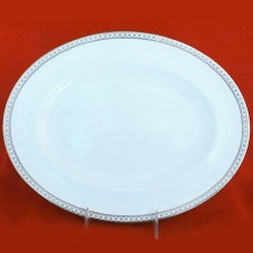 Wedgwood Ulander Gold Platter Oval 13.75" long