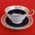 Wedgwood Whitehall Cobalt Blue Cup and Sauer