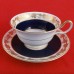 Wedgwood Whitehall Cobalt Blue Cup and Sauer