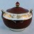 Wedgwood Whitehall Ruby Covered Sugar Bowl