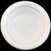 WHITE & PLATINUM by Royal Tuscan 5 Piece Place Setting 
