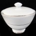 WHITE & PLATINUM by Royal Tuscan Dinner Plate 10.5"