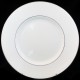 WHITE & PLATINUM by Royal Tuscan Oval Gravy Stand 8.5"