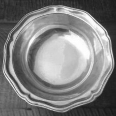 Wilton Armetale Pewter Queen Anne footed Fruit 5" 