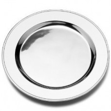 Wilton Armetale Plough Tavern  SHINY Dinner Plate 10.25"