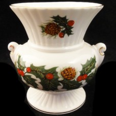 YULETIDE by Rosina-Queen's Footed Posy Vase 3.5" tall