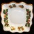 YULETIDE by Rosina-Queen's Square Candy Dish 5.25"