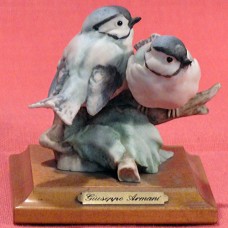 Armani Blue Birds  3" tall