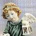 Armani Cherub With Little Rabbit 0723C 5" tall