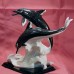Armani Dolphins 9" tall X 7.5" wide