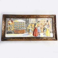 Beswick Yule 1972 Plaque 11.5" long RDICC