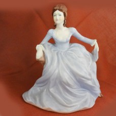 Coalport Lisa 7" tall Ladies of Fashion