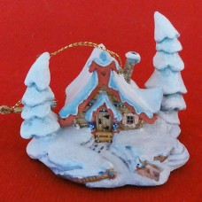 Disney ornament Nestled in the Snow Peter and Wolf