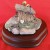 Disney Three Little Pigs Fiddler Pigs Stick House 3.5" tall