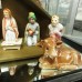 Goebel Creche 11 Figurines with Wooden Creche Germany