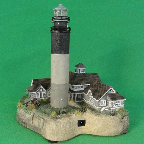 Oak Island Lighthouse Charme Argent Sterling nautique North Carolina souvenir 