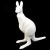 Hollohaza figurine Kangaroo 5.5" tall