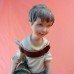 Napoleon Figurine Boy With Basket of Grapes 7.5 inches tall