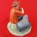 Norman Rockwell Boy And His Dog 5" tall