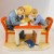 Norman Rockwell Life With Father 4.25" tall