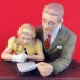 Norman Rockwell Marriage Licence 9.5" tall