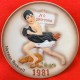 Norman Rockwell No Swimming mini Plate 1981 4.25" diameter