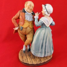 Norman Rockwell The Christmas Dancers 8" tall
