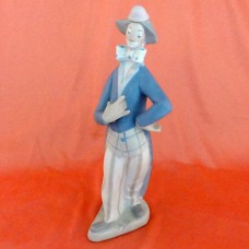 Rex Clown With Large Bow Tie 8.5" tall