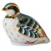Royal Crown Derby Red Legged Partridge 3" tall