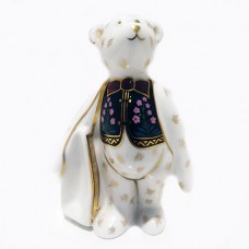 Royal Crown Derby Shopper Teddy 3.75" tall