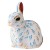 Royal Crown Derby Snowy Rabbit 4" tall