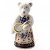 Royal Crown Derby Teddy Bear Cook 3.75" tall