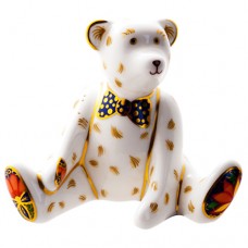 Royal Crown Derby Teddy Bear Edward 2.25" tall