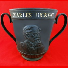 Royal Doulton Charles Dickens Loving Cup 8.25" tall