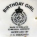 Royal Worcester Birthday Girl FG Doughty 4.5" tall