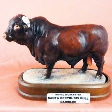 Royal Worcester Santa Gertrudis Bull "Prince" RW 3702