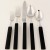 Denby Energy Flatware EBONY 5 Piece Place Setting