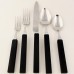 Denby Energy Flatware EBONY 5 Piece Place Setting